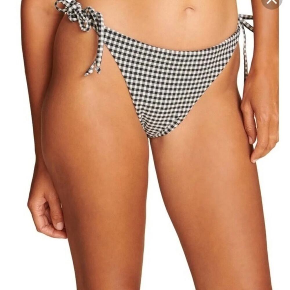 Andie Side tie swim bottoms Sz L